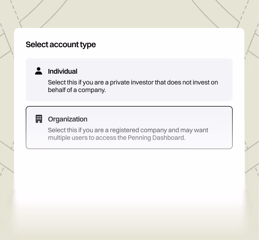 Open a Penning account